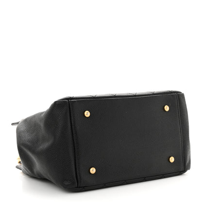 Chanel Caviar Quilted Petit Timeless Tote PTT Black 4 of 15