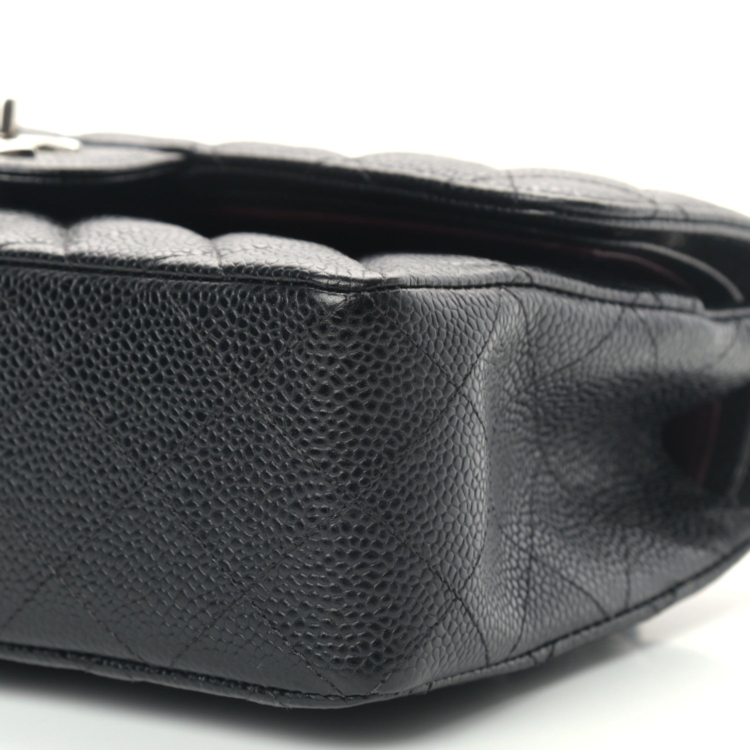 Chanel Caviar Quilted Small Double Flap Black 9 of 12