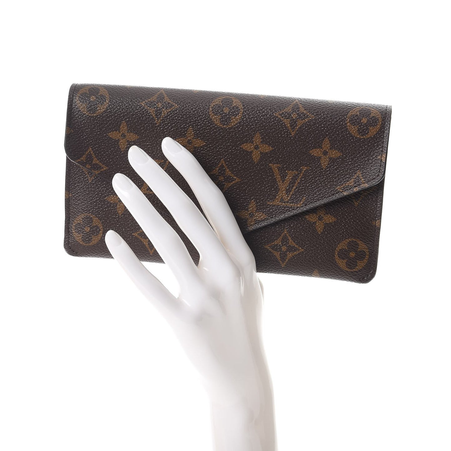 Monogram Jeanne Wallet Rose Ballerine