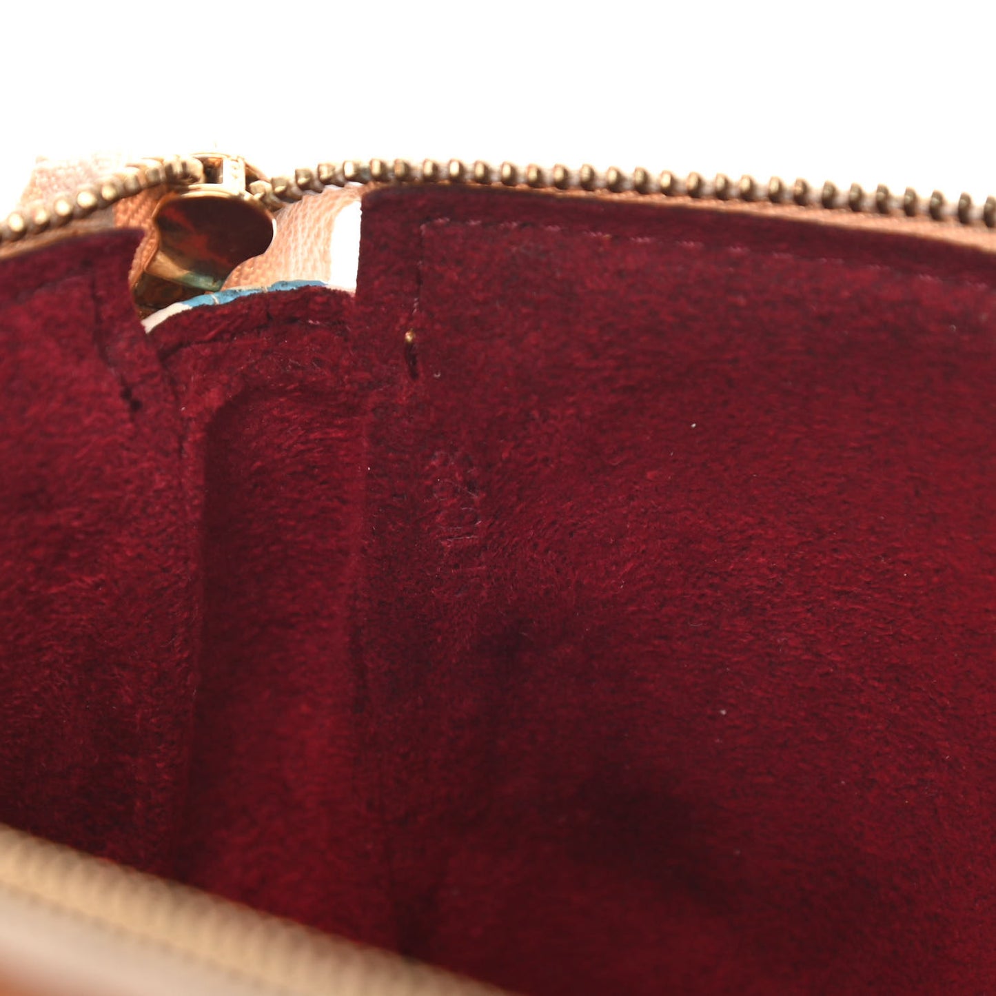 Monogram Multicolor Pochette Accessories White