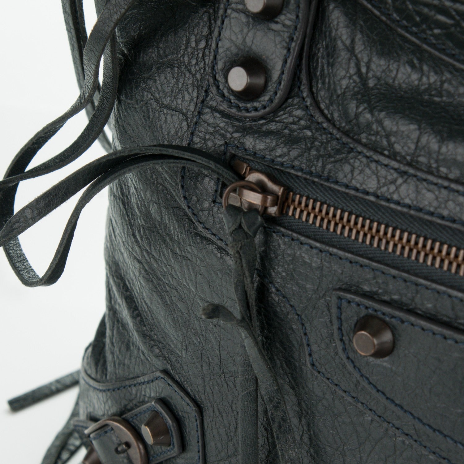Balenciaga Agneau Classic Hardware Town Anthracite 7 of 9