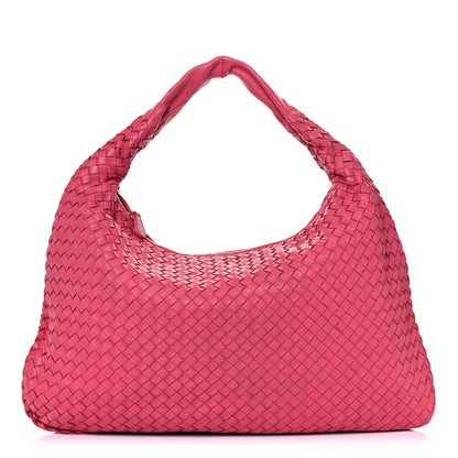 Bottega Veneta Nappa Intrecciato Large Veneta Hobo Rosa Shock 1 of 16