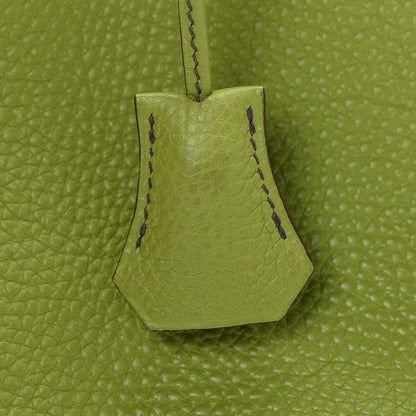 Hermes Togo Birkin 35 Vert Anis 28 of 37