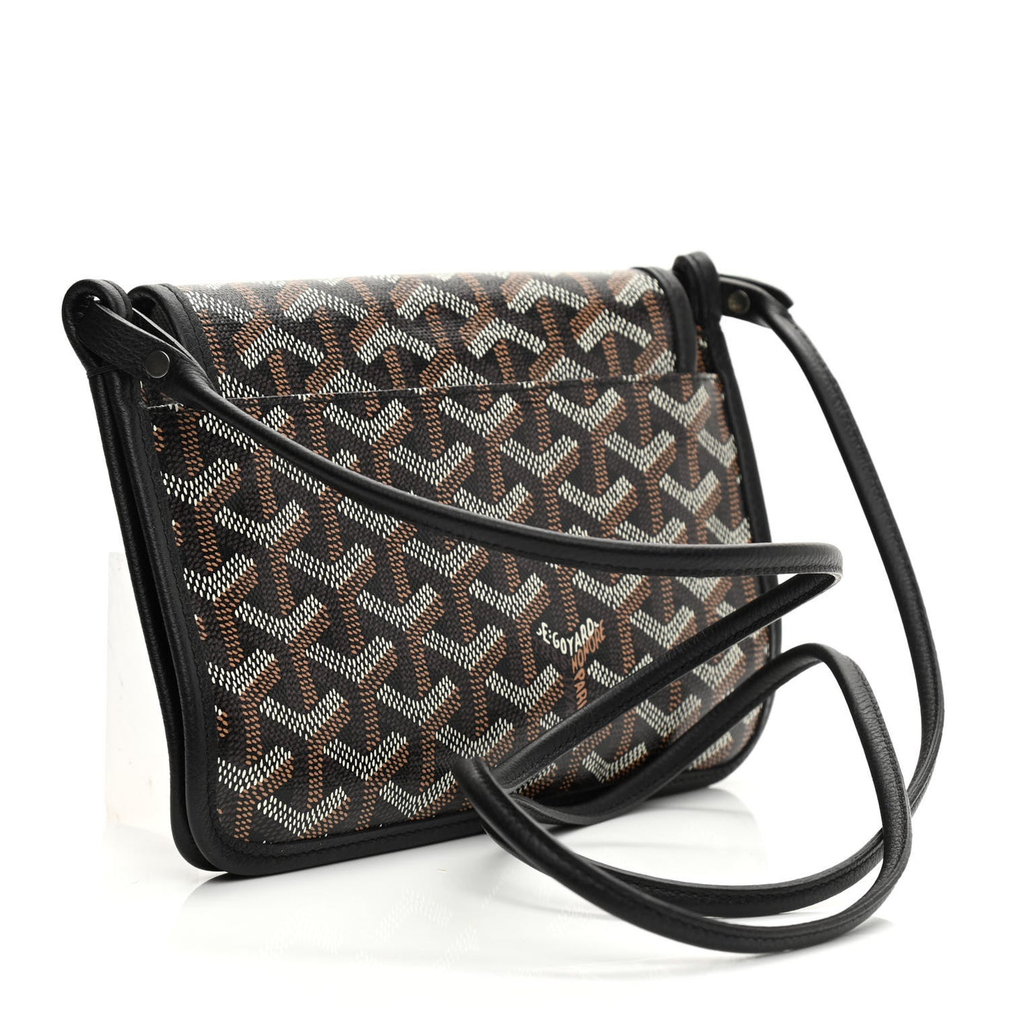 Goyardine Plumet Wallet Clutch Black