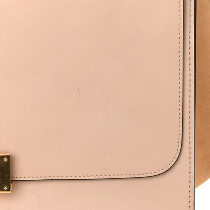 Celine Smooth Calfskin Suede Medium Trapeze Dune 15 of 19