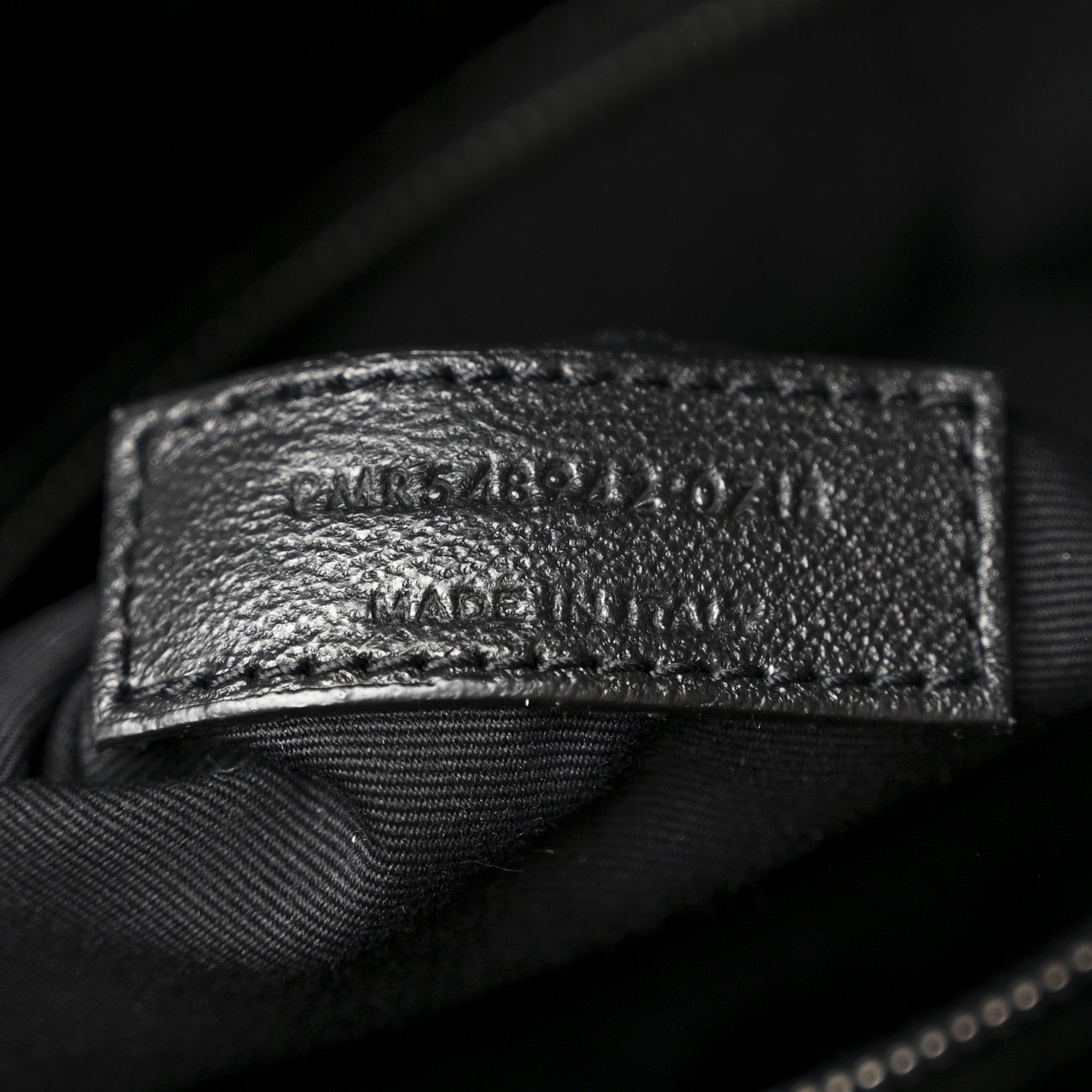 Saint Laurent Patent Crocodile Embossed Lambskin Monogram Medium Niki Chain Satchel Black 7 of 10