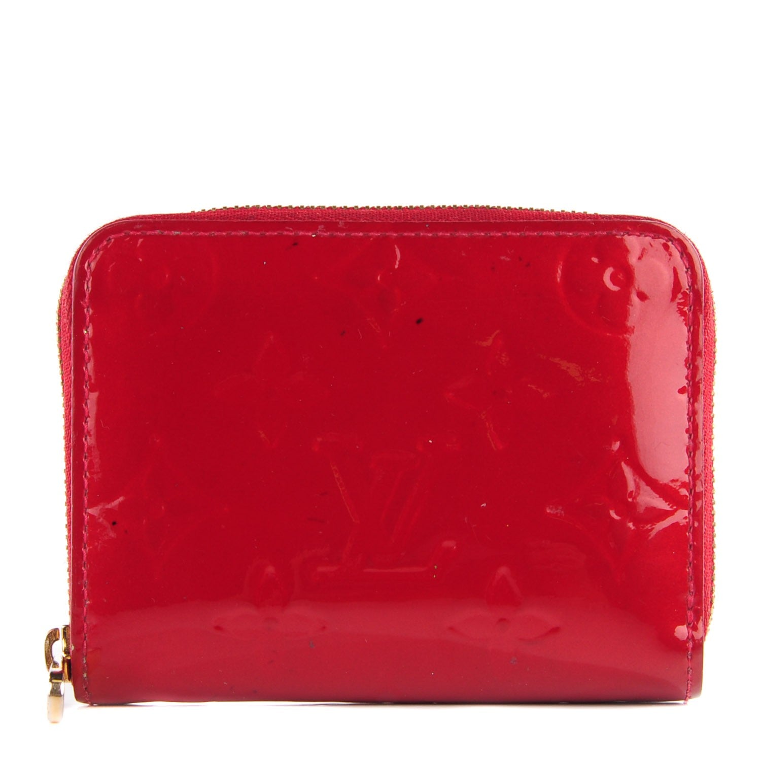 Louis Vuitton Vernis Zippy Coin Purse Wallet Pomme D'Amour 1 of 7