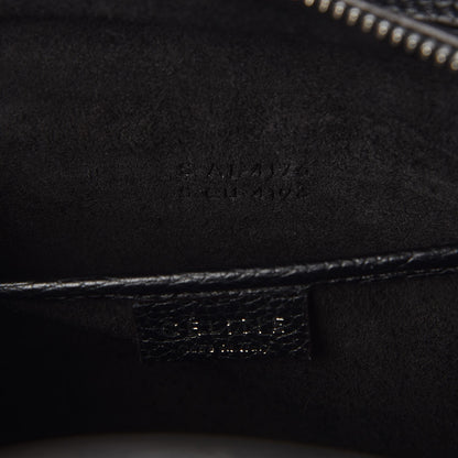 Celine Drummed Calfskin Nano Luggage Black 8 of 8