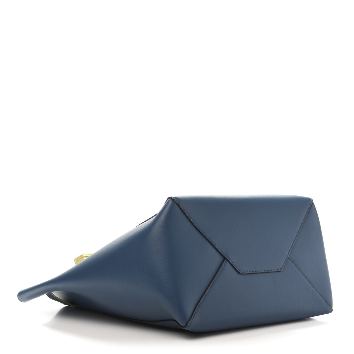 Celine Smooth Calfskin Small Tassel Cabas Phantom Deep Blue 4 of 10