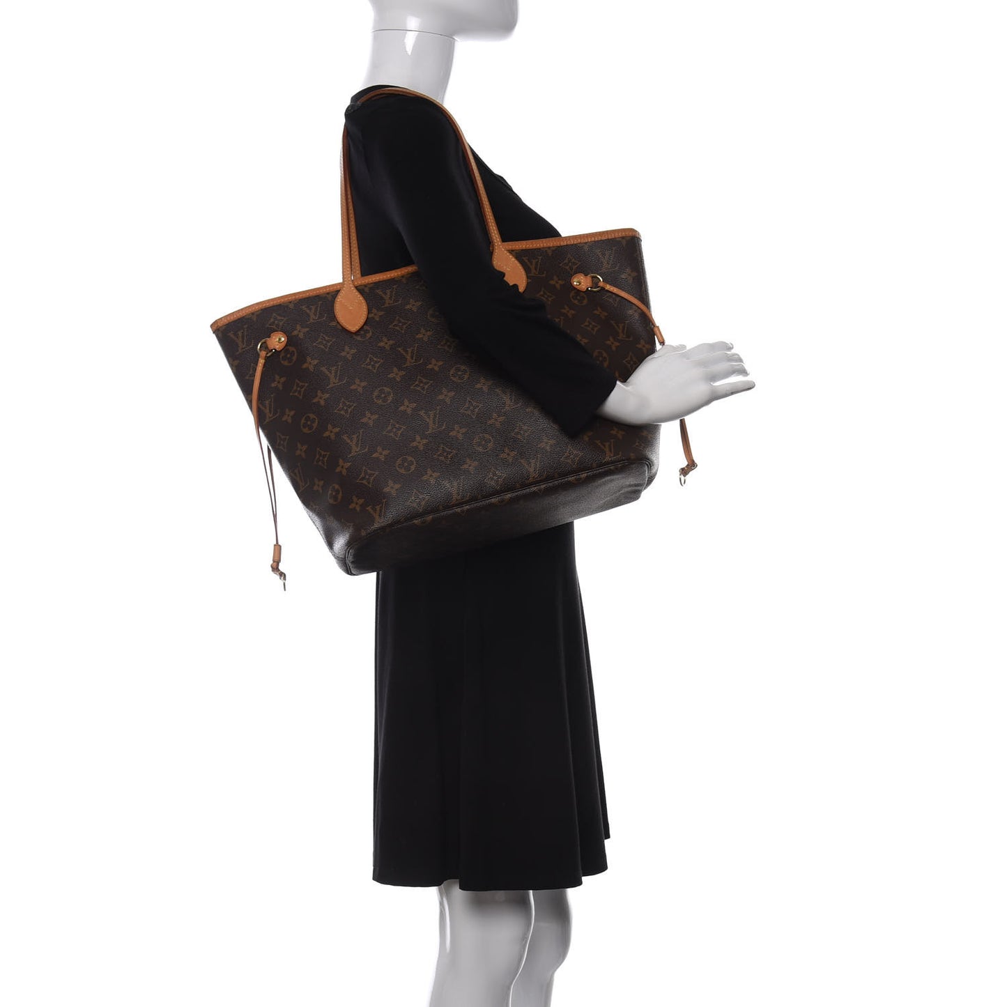 Monogram Neo Neverfull MM Cherry