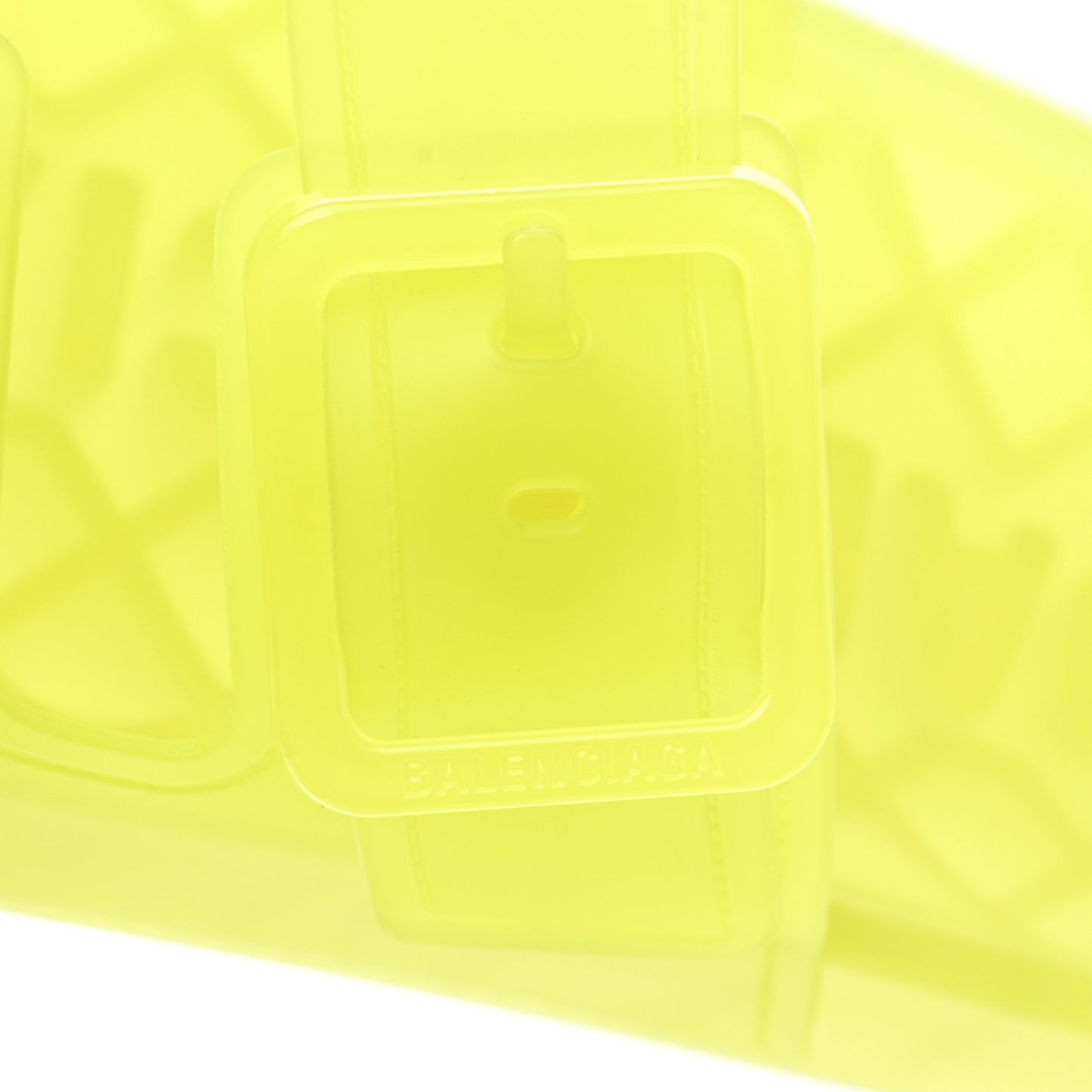 Technical Polyurethane Mallorca Slide Sandals 38 Fluo Yellow