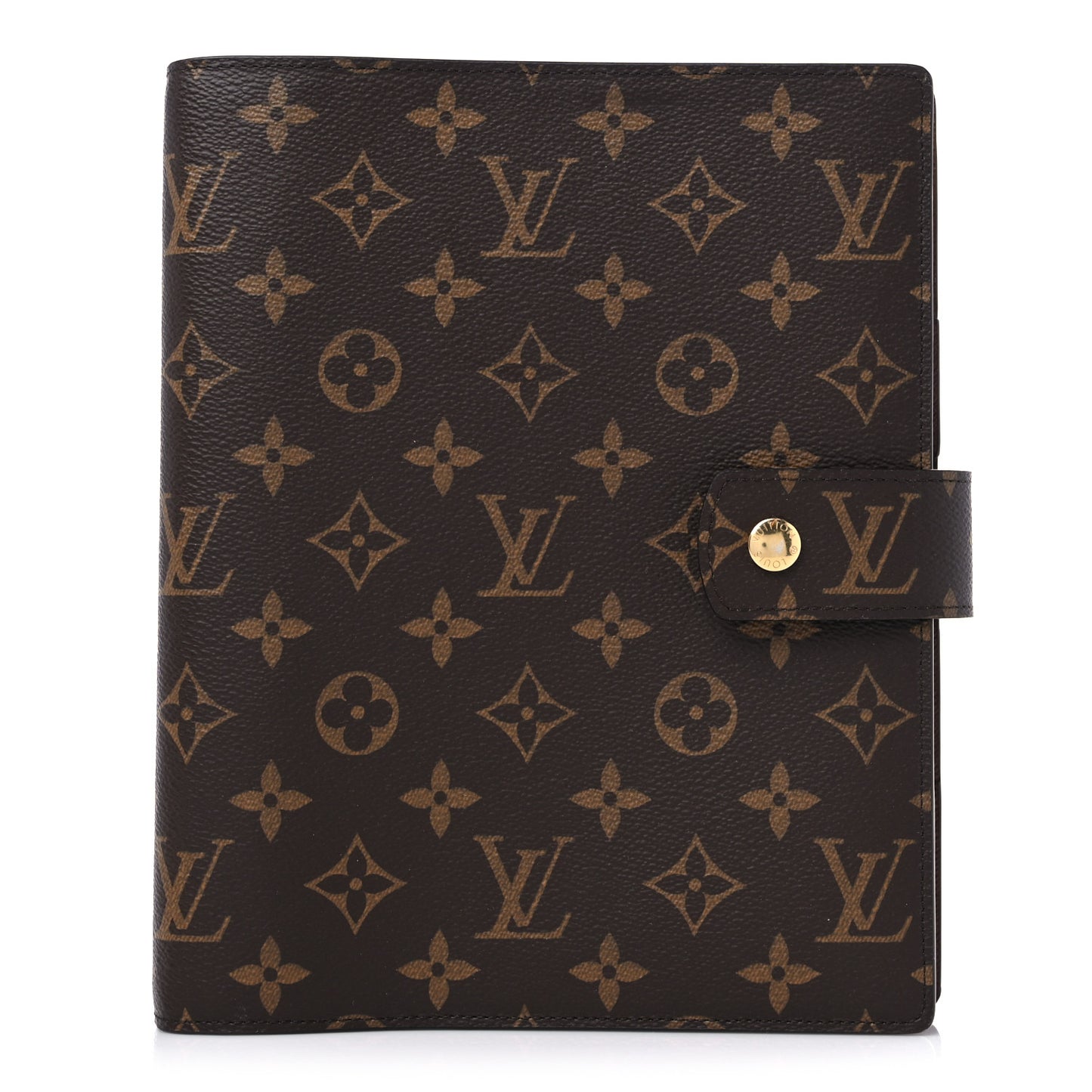 Monogram Large Ring Agenda Cover