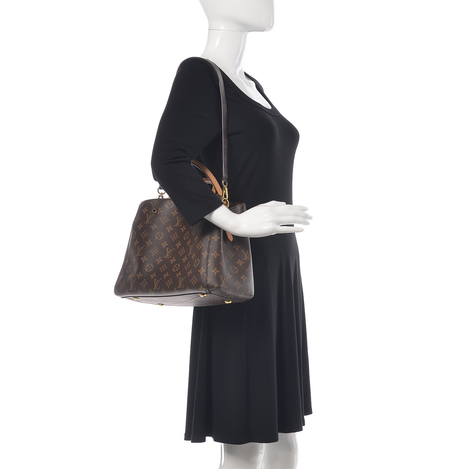 Louis Vuitton Monogram Montaigne MM 2 of 12