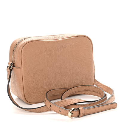 Gucci Pebbled Calfskin Small Soho Disco Bag Camelia 3 of 10