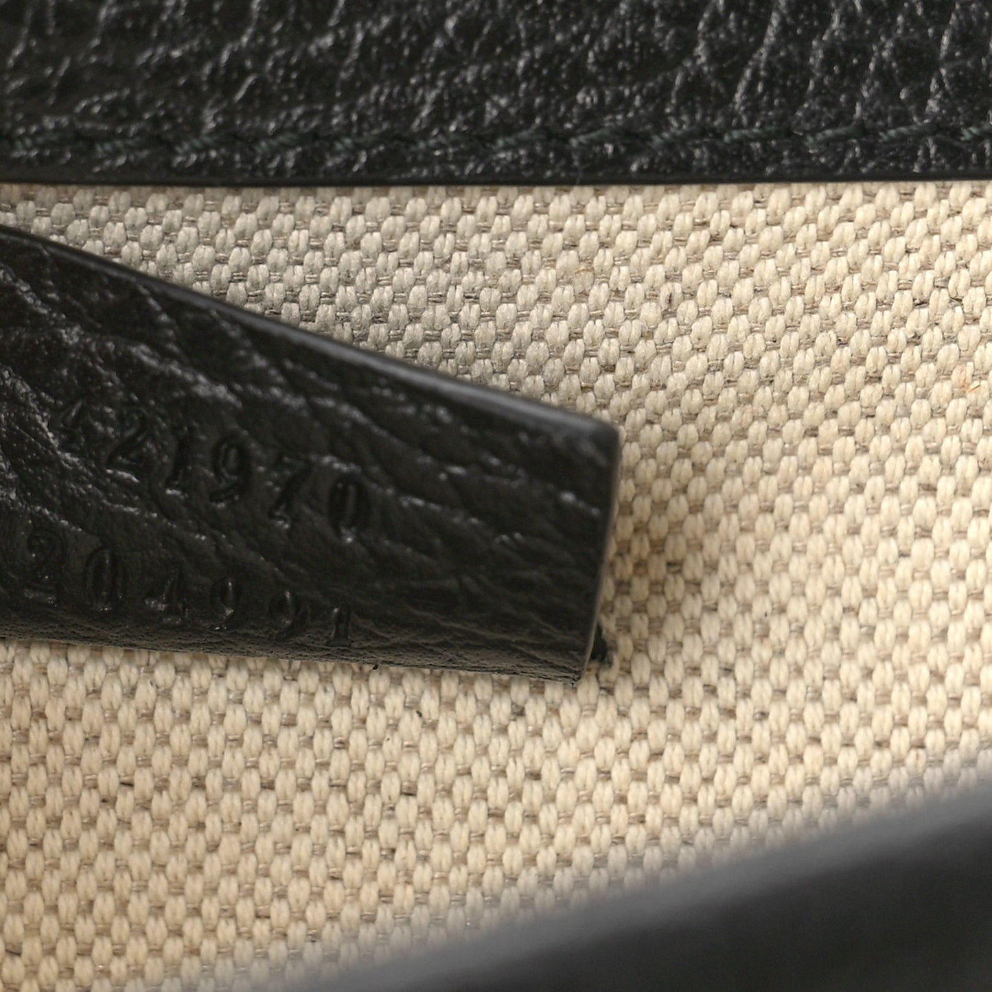 Calfskin Mini Dionysus Shoulder Bag Black
