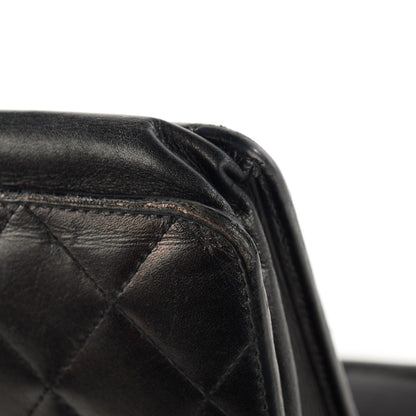 Chanel Calfskin Quilted Cambon Wallet On Chain WOC Black 10 of 16