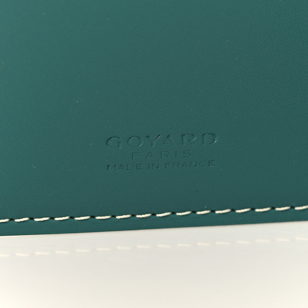 Goyard Goyardine Grenelle Passport Wallet Green 6 of 7