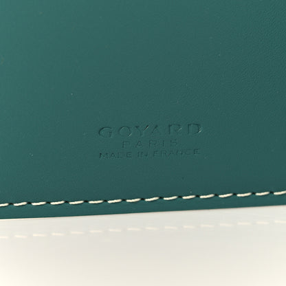 Goyard Goyardine Grenelle Passport Wallet Green 6 of 7
