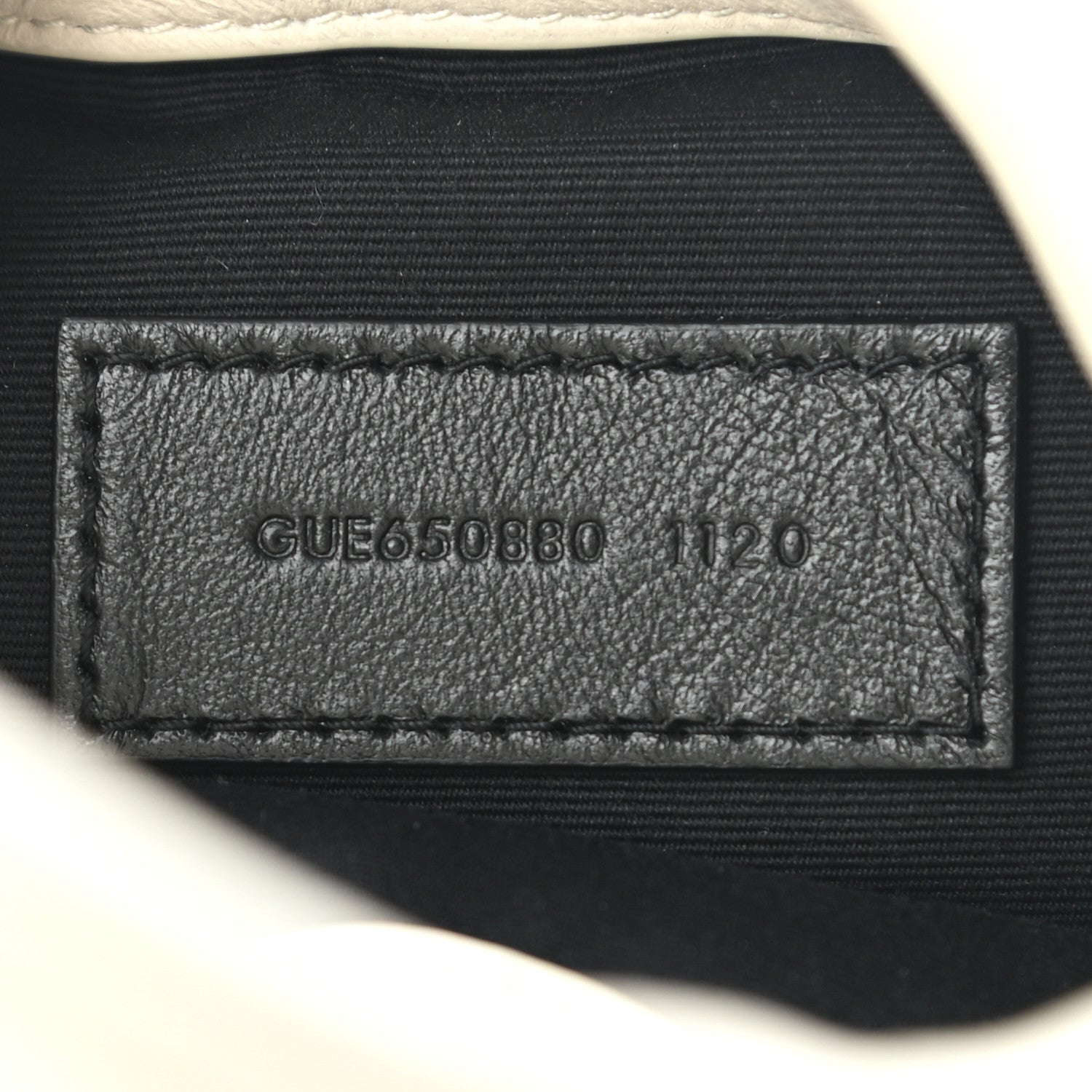 Saint Laurent Lambskin Monogram Loulou Puffer Pouch Clutch Crema Soft 5 of 7