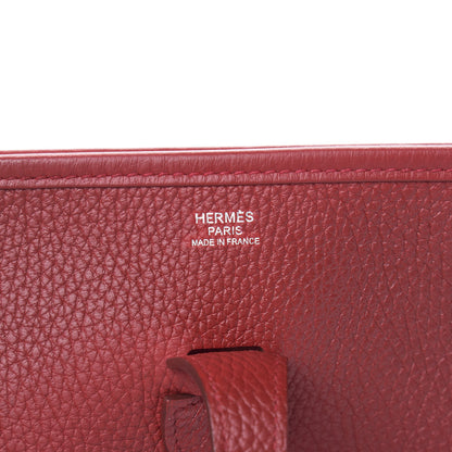Hermes Taurillon Clemence Evelyne III PM 6 of 12