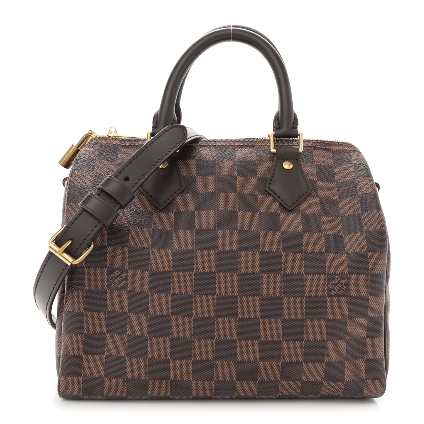 Damier Ebene Speedy Bandouliere 25