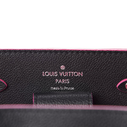 Louis Vuitton Calfskin Lockme Bucket Black 8 of 11