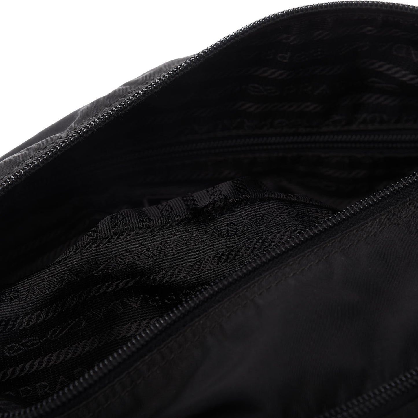 Tessuto Nylon Messenger Bag Black