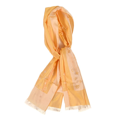 Louis Vuitton Silk Monogram Stole Pale Yellow 1 of 6