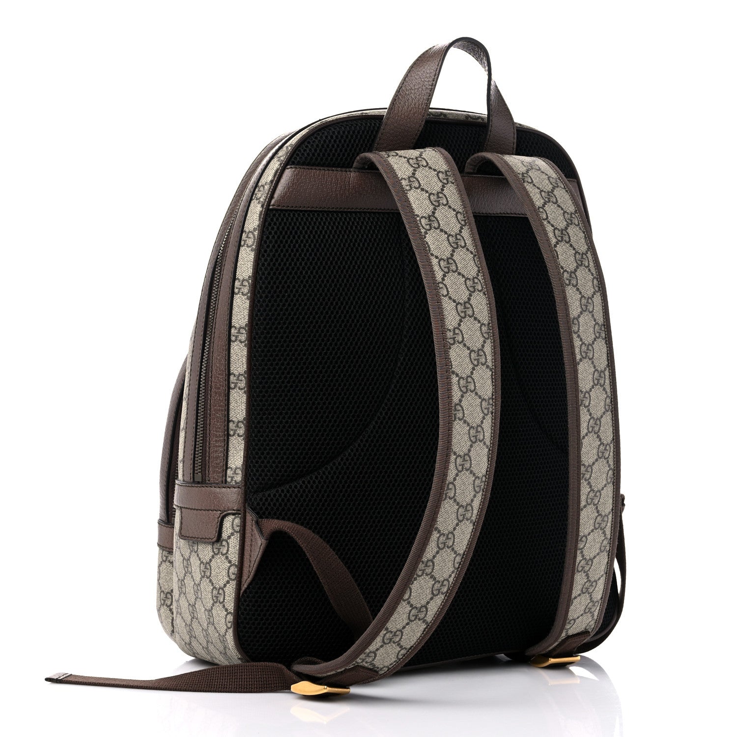 Gucci GG Supreme Monogram Medium Ophidia Day Backpack Brown 3 of 12