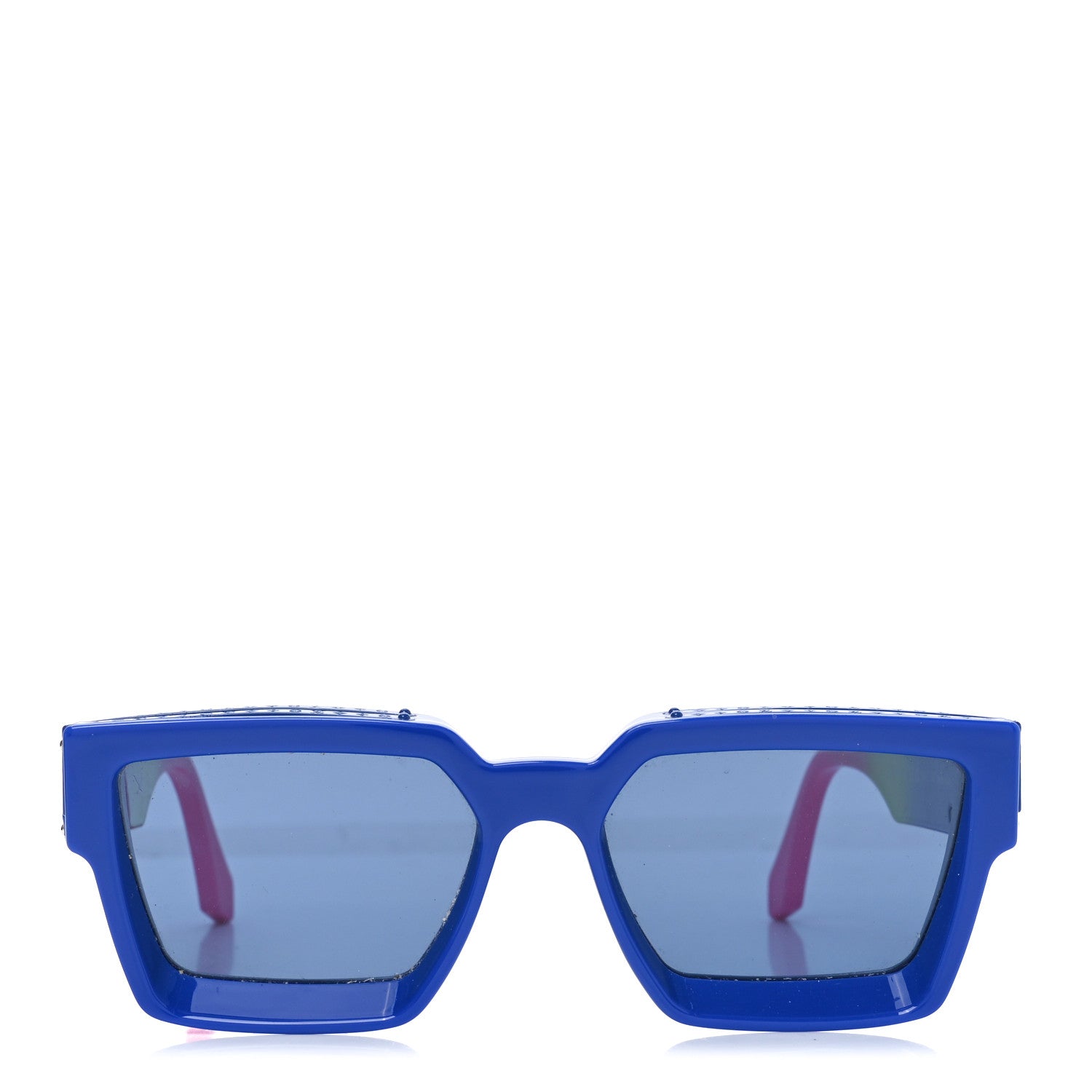 Louis Vuitton Acetate 1.1 Millionaires Z1646W Sunglasses Blue Multicolor 2 of 7