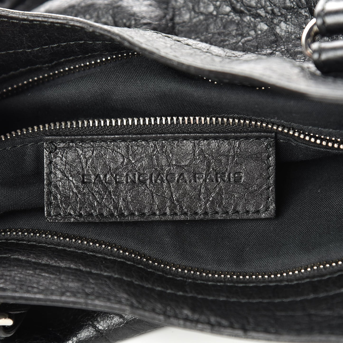 Agneau Giant 12 Silver Hardware Velo Black
