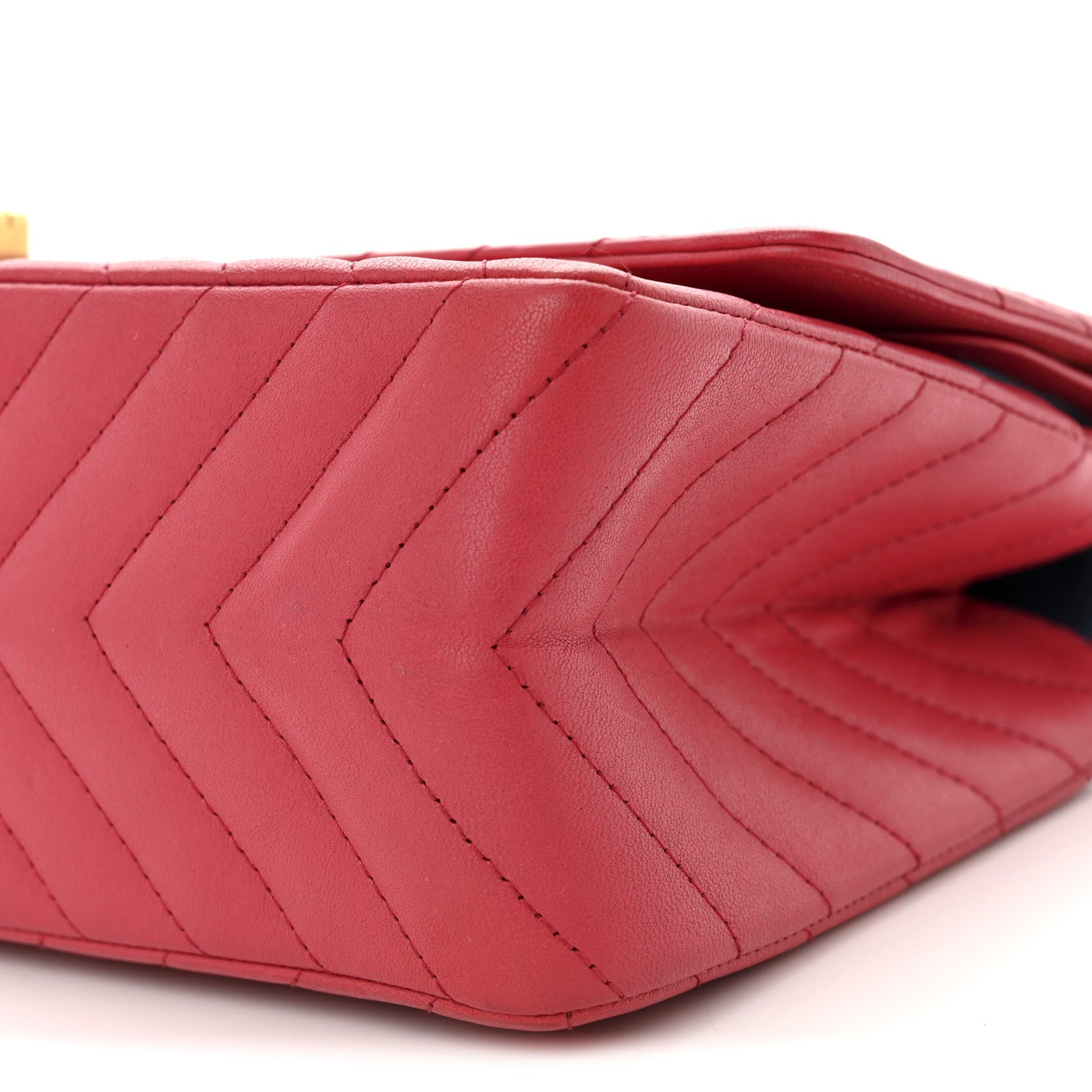 Chanel Sheepskin Chevron Quilted 2.55 Reissue 226 Flap Pink 10 of 12