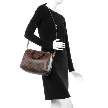 Louis Vuitton Damier Ebene Speedy Bandouliere 25 2 of 7