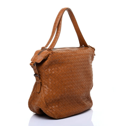 Bottega Veneta Goatskin Intrecciato Belly 76 Bag Brown 3 of 12