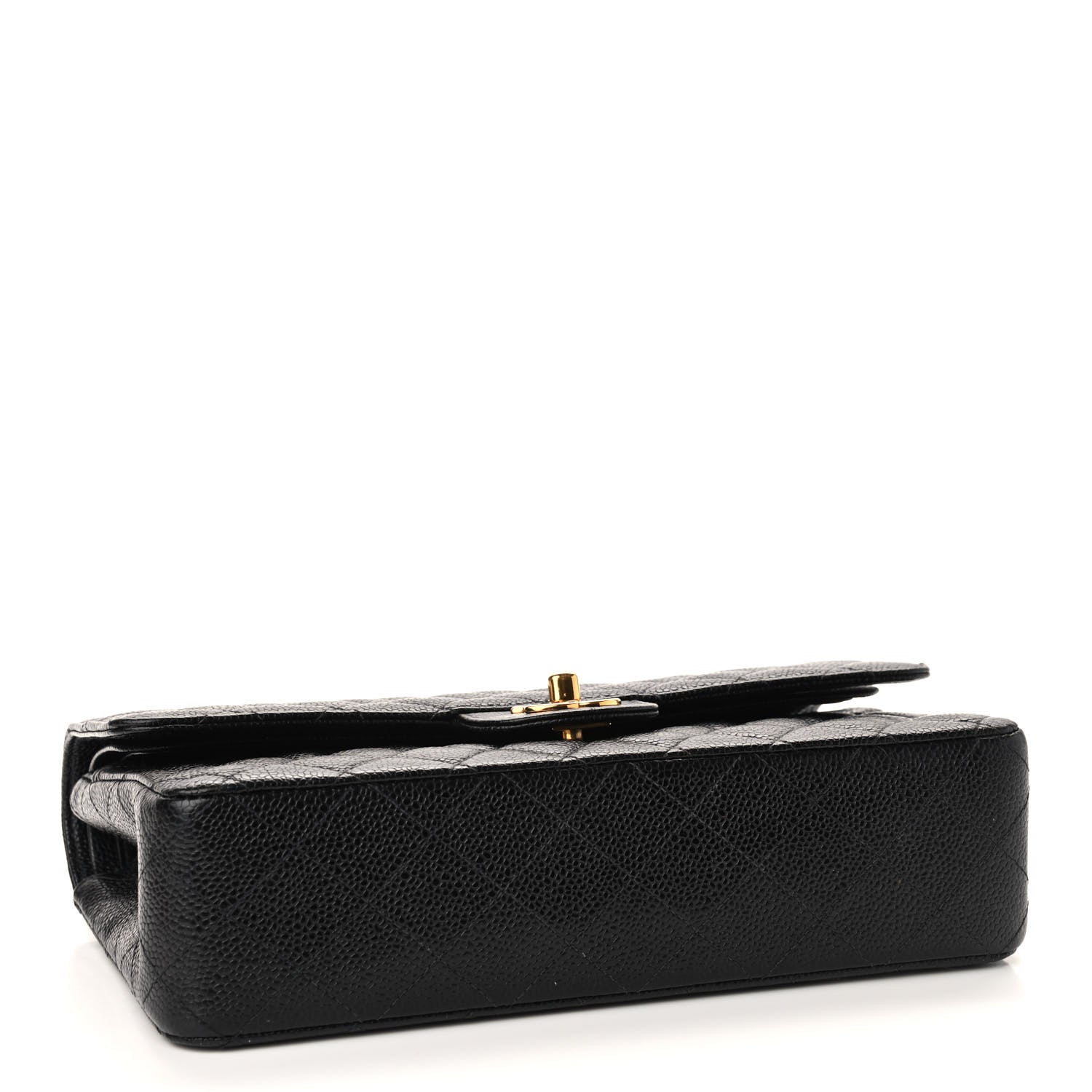Chanel Caviar Quilted Medium Double Flap Black 4 of 13