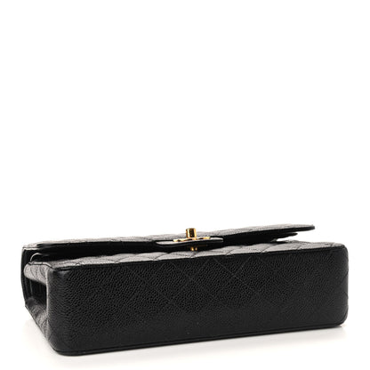 Chanel Caviar Quilted Medium Double Flap Black 4 of 13