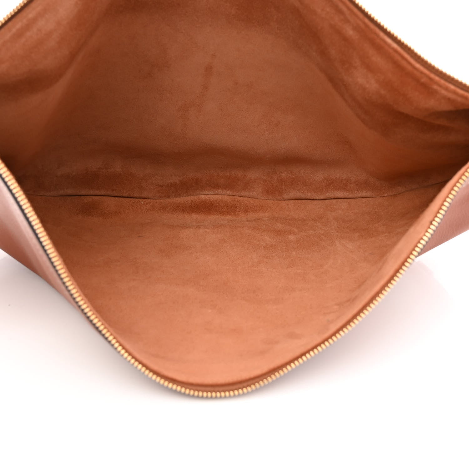 Celine Supple Calfskin Medium Strap Leandre Shoulder Bag Brown 5 of 12