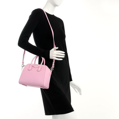 Givenchy Sugar Goatskin Mini Antigona Bright Pink 2 of 7
