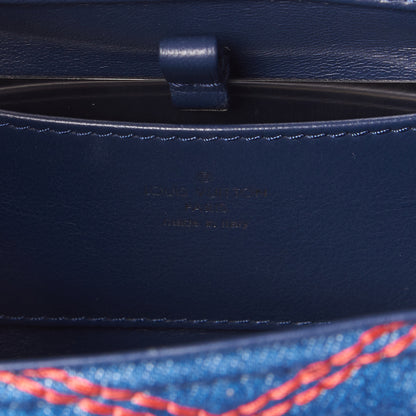 Louis Vuitton Denim Malletage GO-14 MM Denim Dark 9 of 9