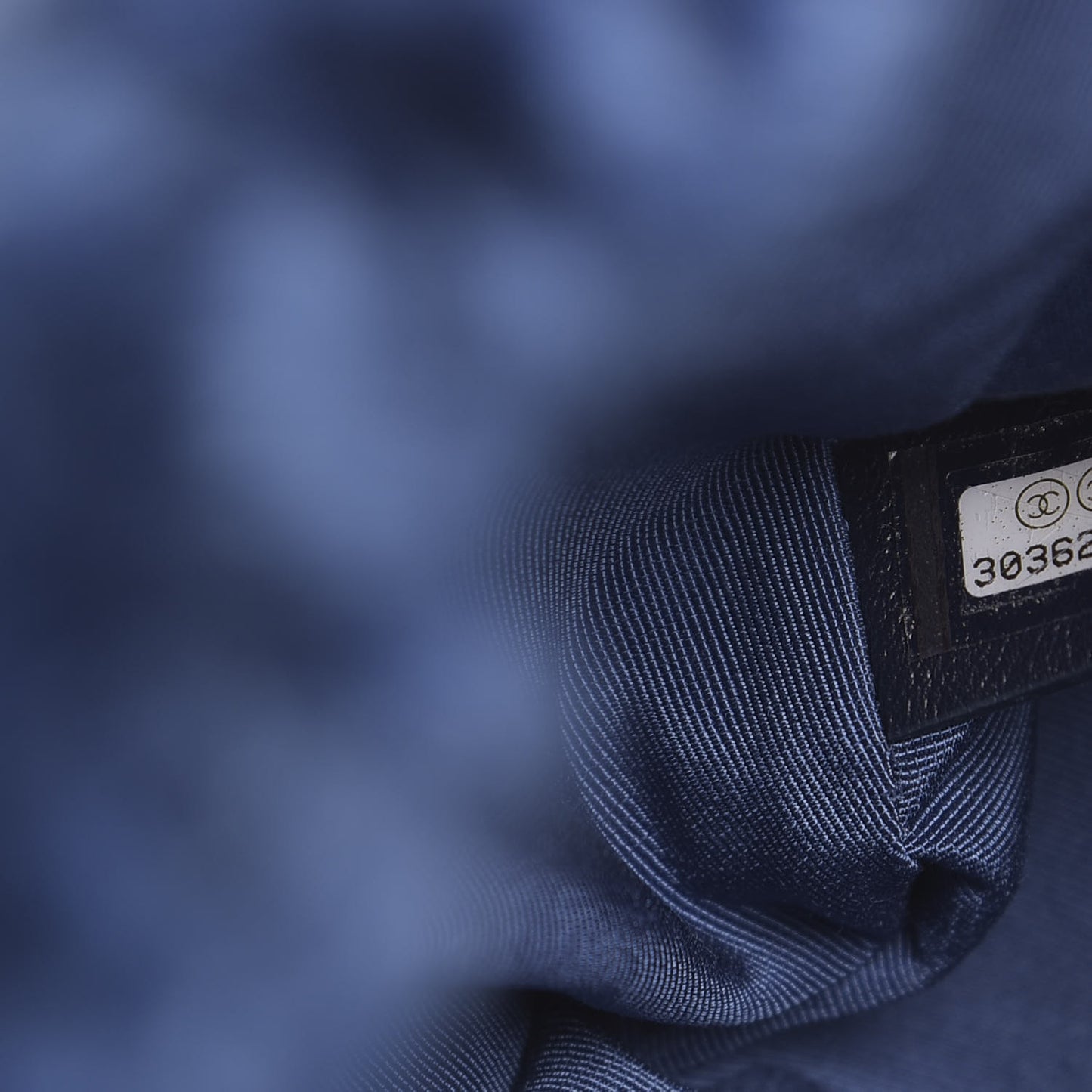 Shearling Sheepskin Medium 19 Flap Blue