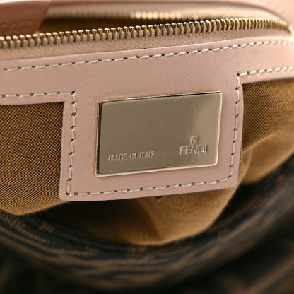 Fendi Zucca Cuoio Lucido Small Chef Shoulder Bag Tobacco Bois de Rose 6 of 10
