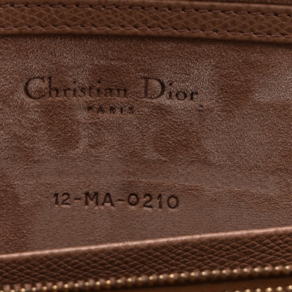 Christian Dior Grained Calfskin Saddle Chain Pouch Blush 6 of 9