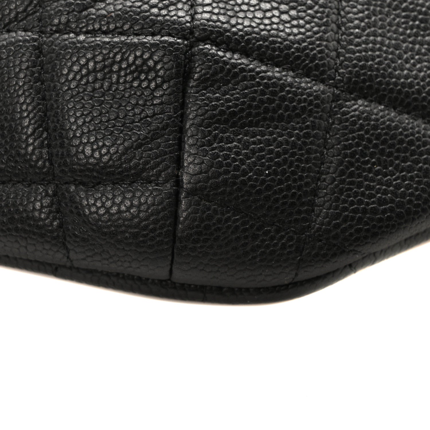 Chanel Caviar Quilted Sweetheart Belt Bag Black 9 of 11