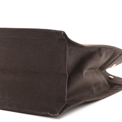 Saint Laurent Linen Calfskin Rive Gauche North South Tote Natural 10 of 10
