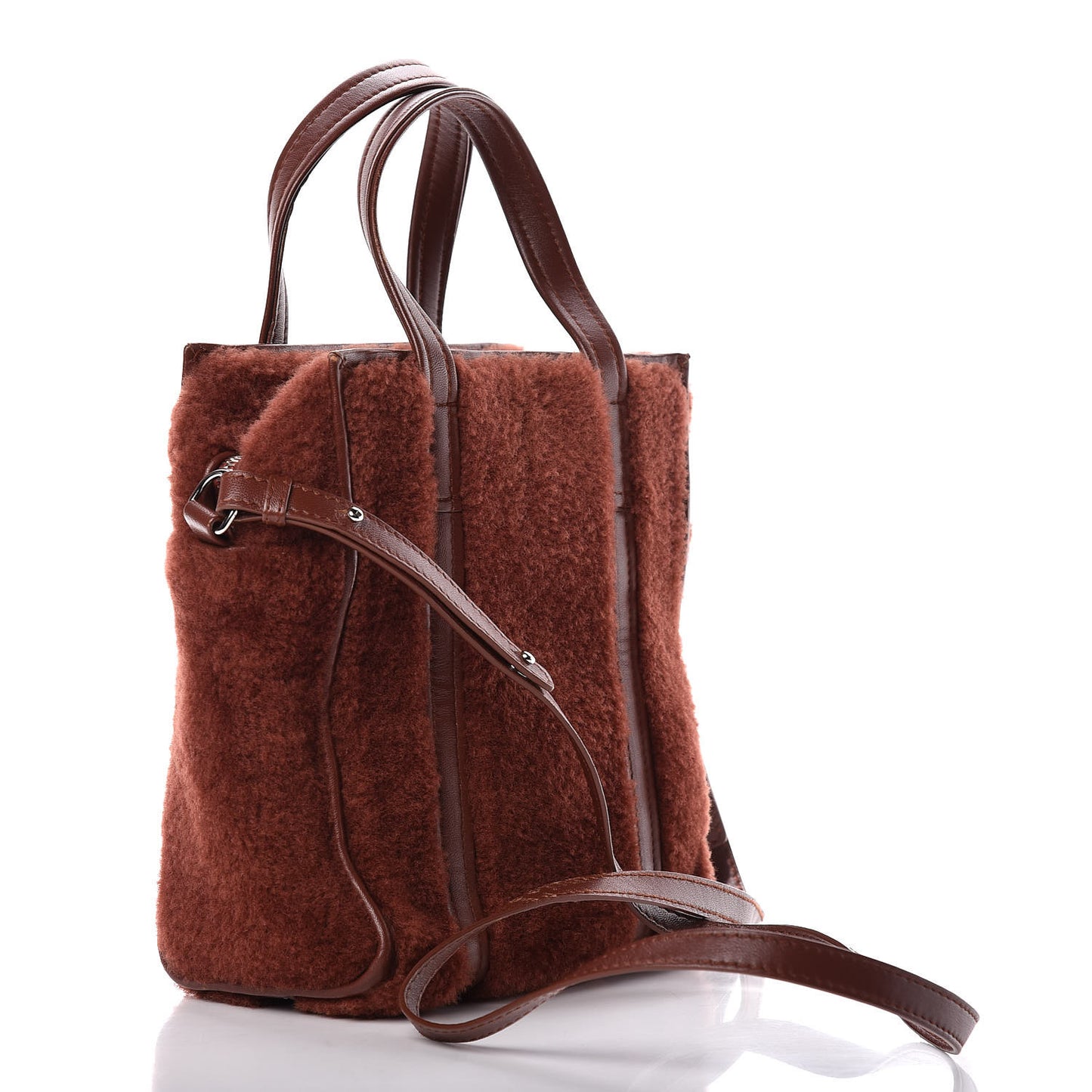 Shearling XS Bazar Shopper Tote