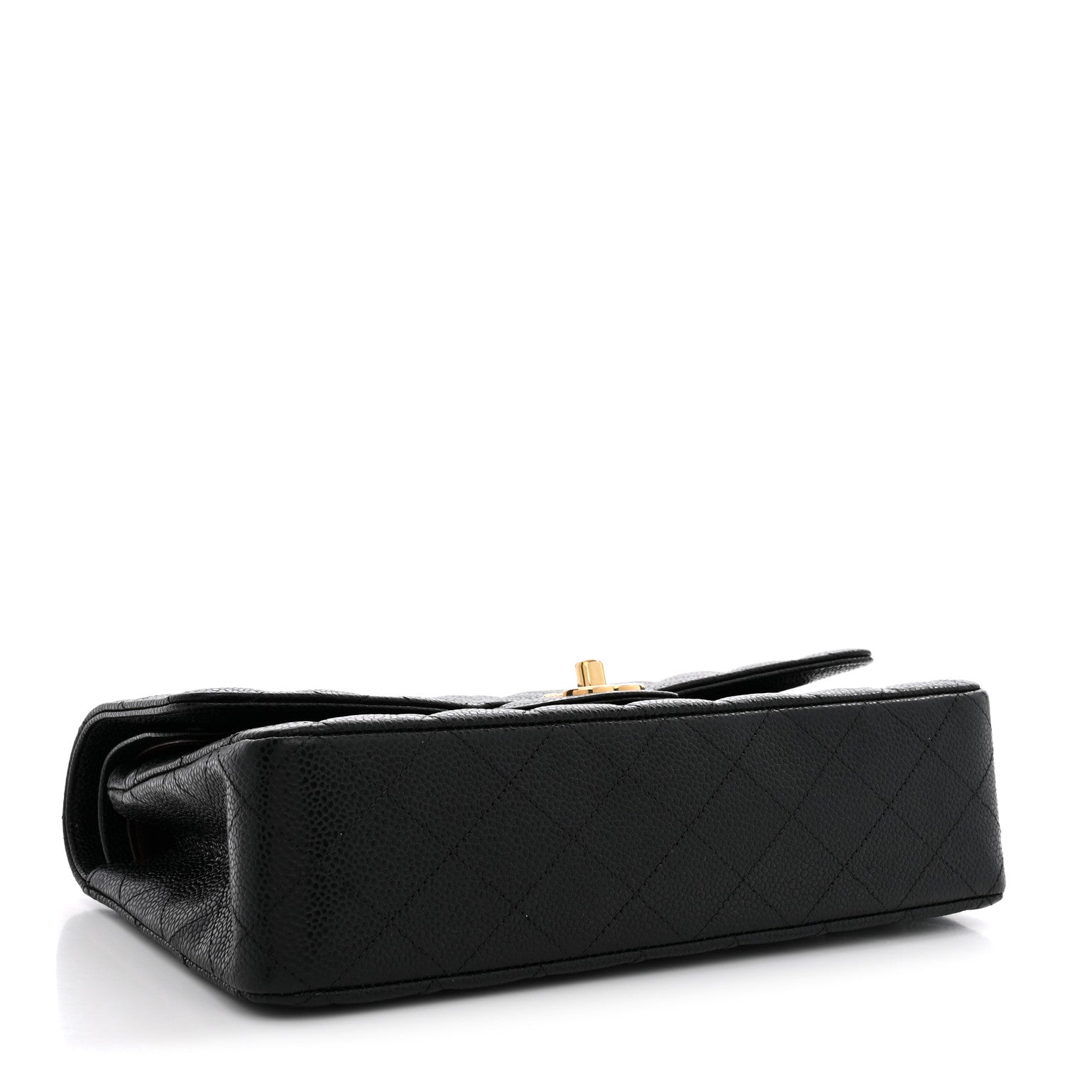 Chanel Caviar Quilted Medium Double Flap Black 4 of 11