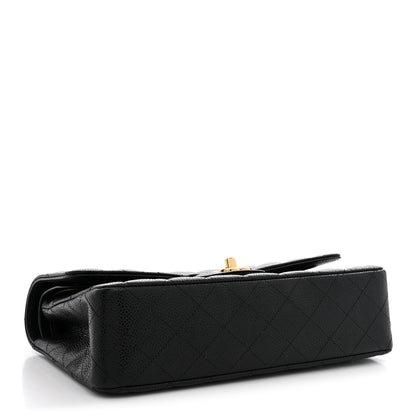 Chanel Caviar Quilted Medium Double Flap Black 4 of 11