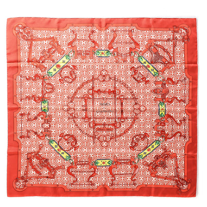 Hermes Silk Mors et Gourmettes Scarf 90 1 of 7