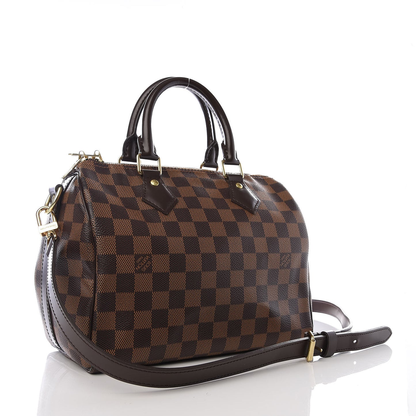 Damier Ebene Speedy Bandouliere 25
