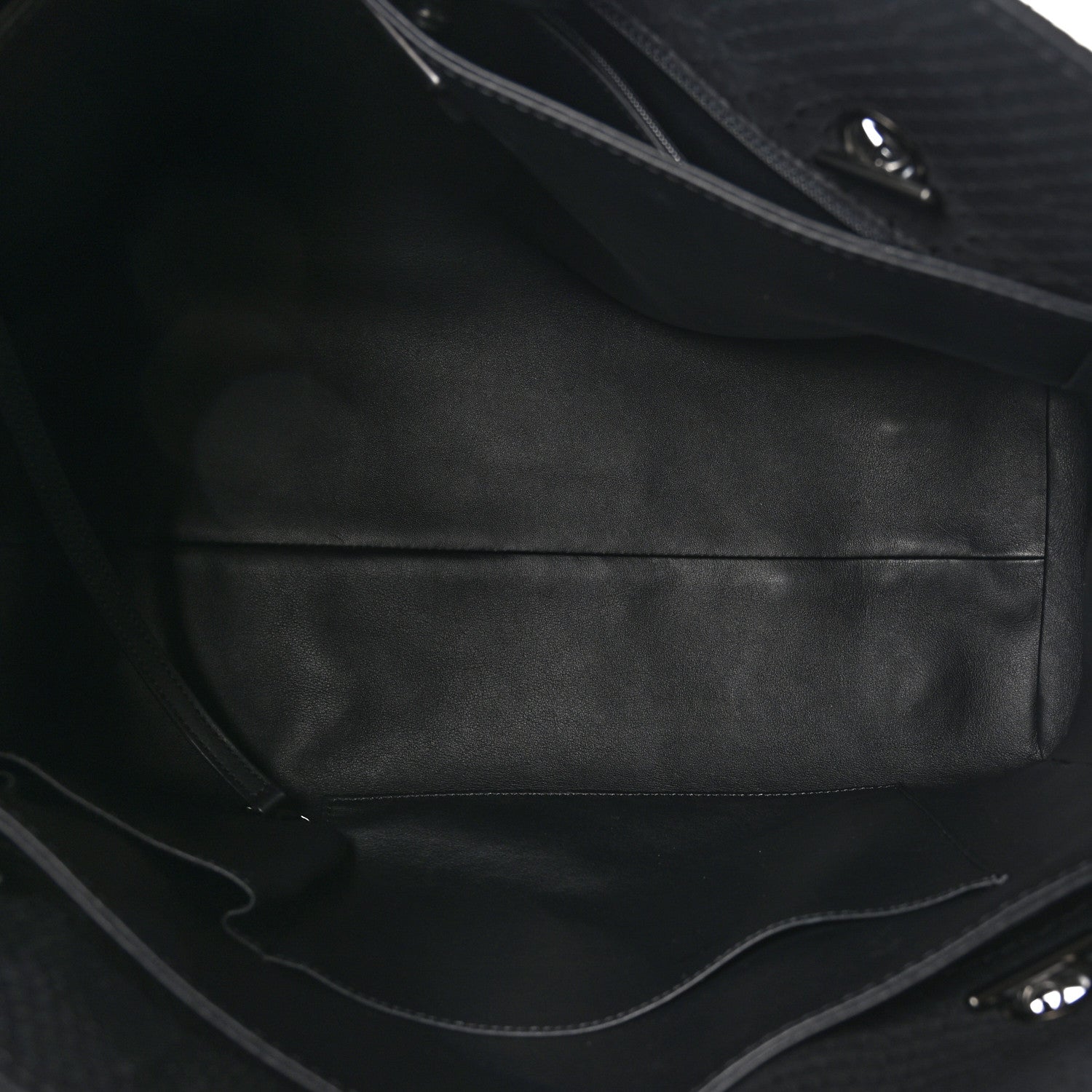 Chanel Snakeskin Boy Shopping Tote So Black 5 of 10